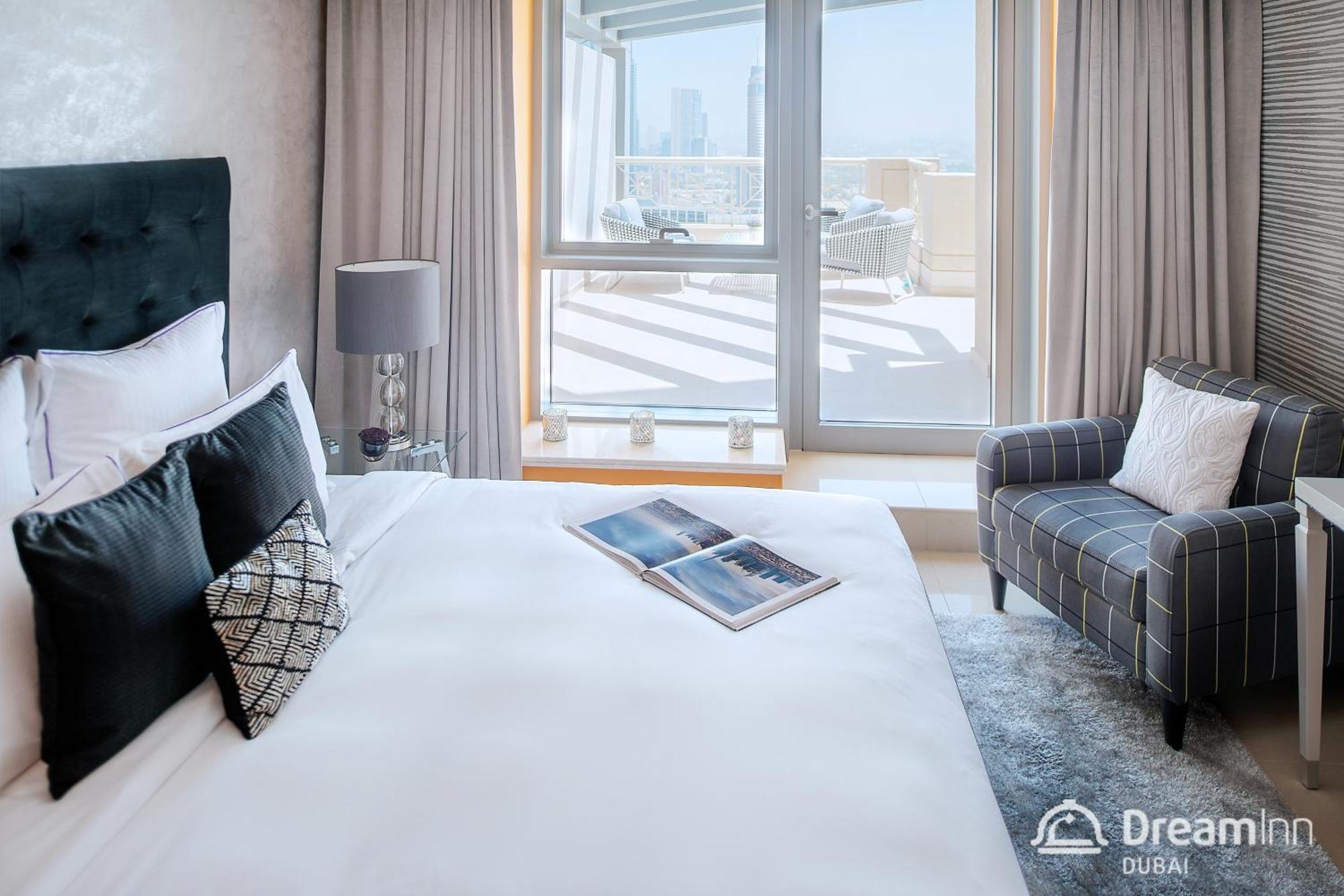 Dream Inn - Apartment With Private Terrace, 29 Boulevard Downtown Dubai Exterior foto